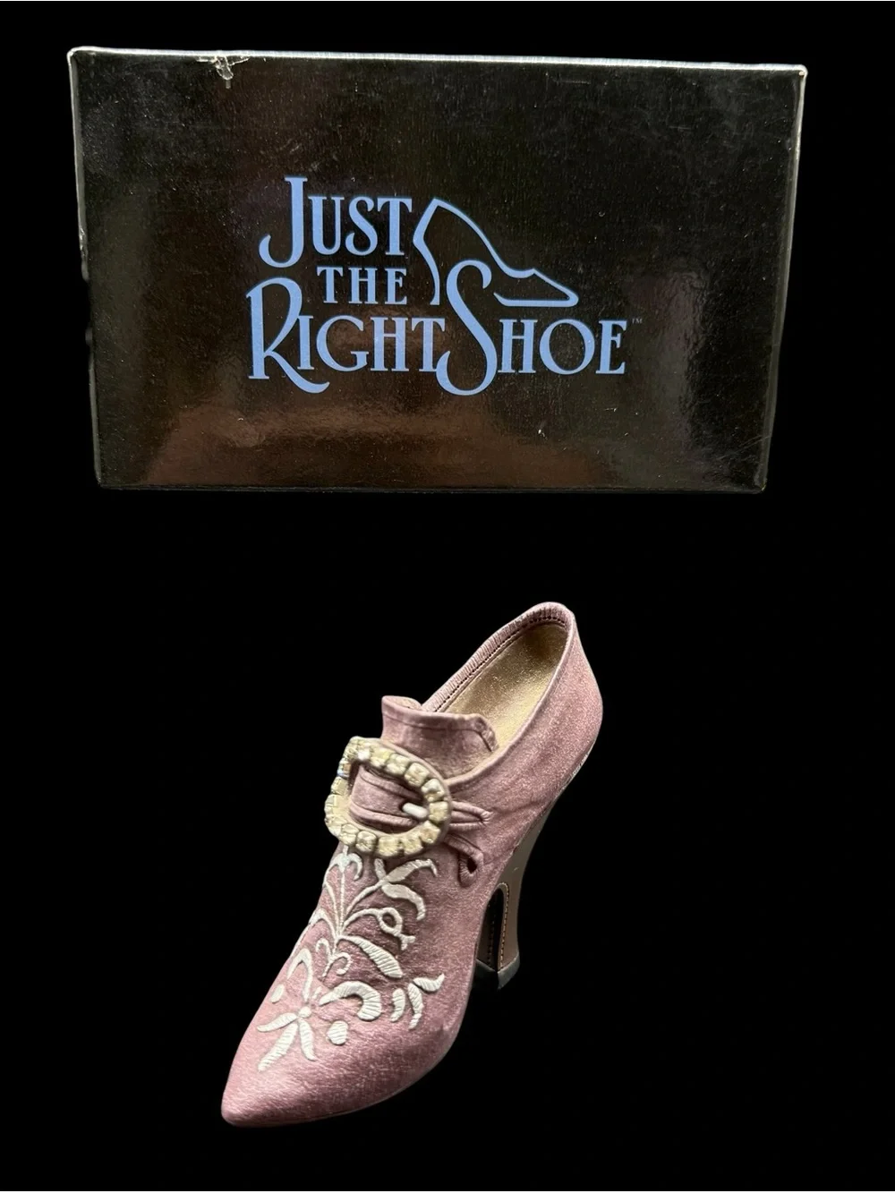 Bordeaux Just The Right Shoe Raine Willitts 25022 1999 Original Box As Is